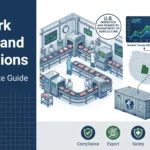 U.S. Pork Market and Regulations 2026 guide featuring USDA compliance, export markets, and industry data infographic