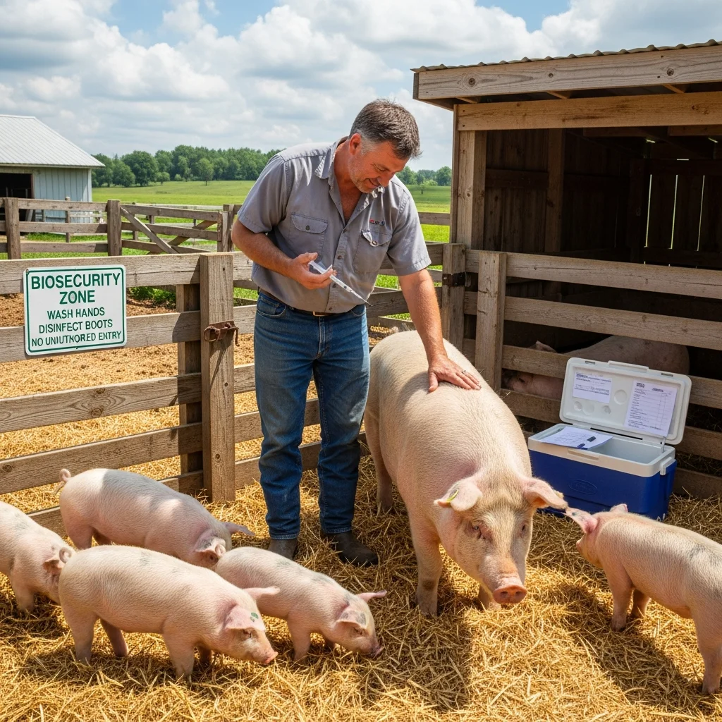 Small-Scale Pig Farming USA – Health, welfare, and biosecurity practices for backyard pigs