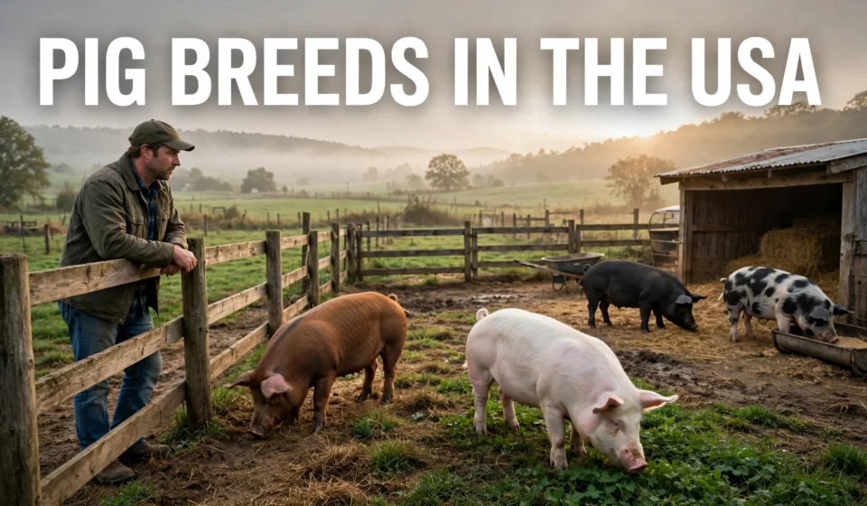 Pig Breeds in the USA: How to Choose the Right One Pig breeds in the USA and how to choose the right breed for a farm