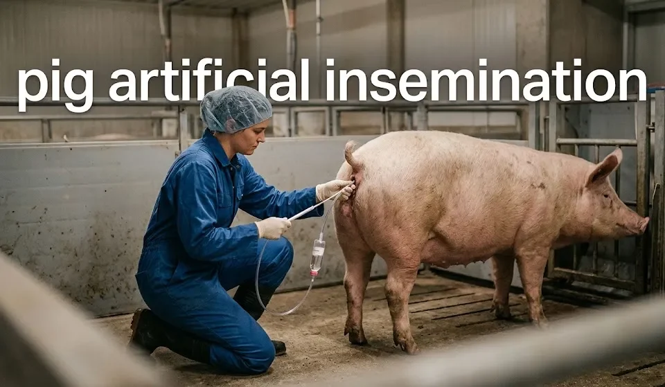 Pig Artificial Insemination: Timing, Technique, and Where It Fails pig artificial insemination in a commercial sow breeding facility