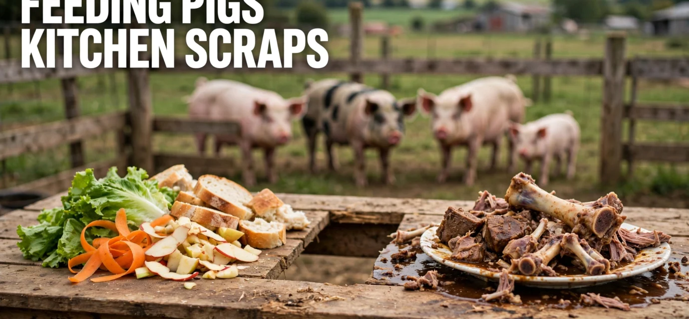 Feeding pigs kitchen scraps under U.S. law
